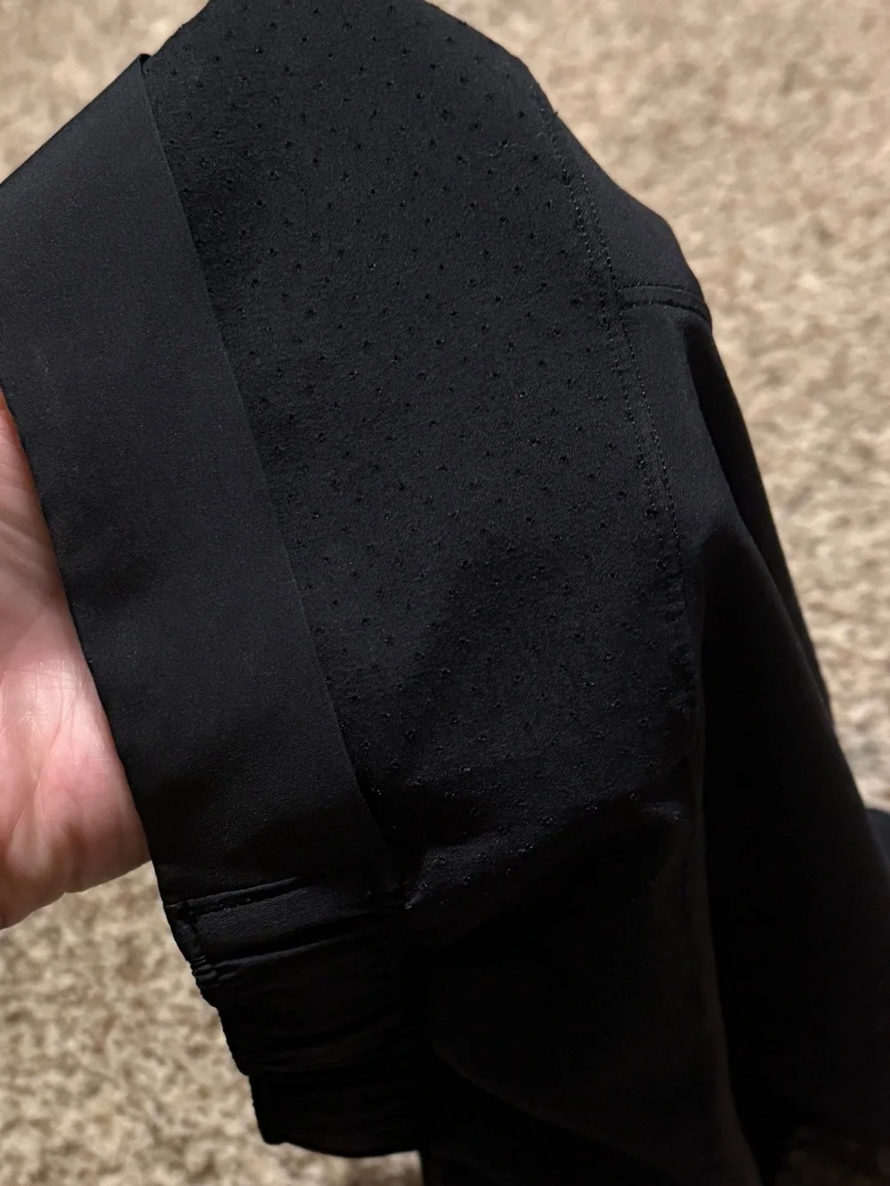 lululemon athletica Black Athletic Running Shorts- Liner Removed Mens Small